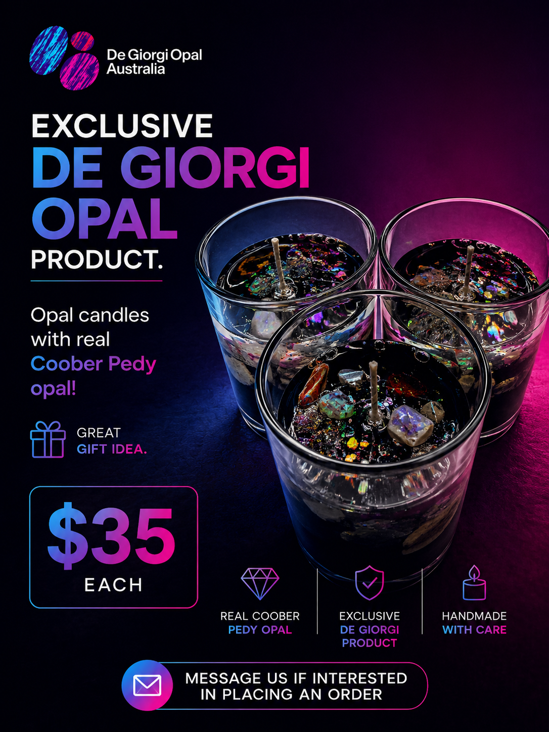 Opal Candles